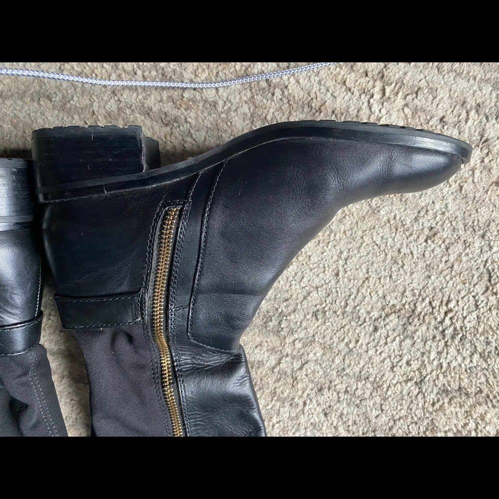 Michael Kora Knee Black Boots - Picture 6 of 9